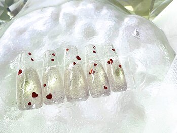 エリクサーネイル 長堀橋(Elixir Nail)/長堀橋限定♪クリアデザイン