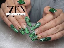 ゼン ネイル デザイン 池袋(ZEN NAIL DESIGN)/* 長 さだしやり放題×つけ放題
