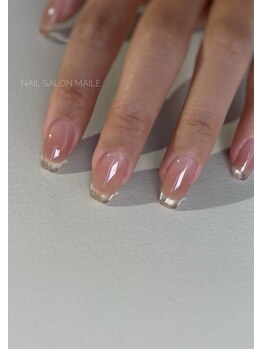 艶スキンカラークリアフレンチ