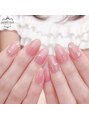 ピオニーネイル(peony nail)&nbsp;上品、シンプルめのデザインも、ご提案させていただきます。