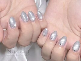 夏ネイル/水色ネイル