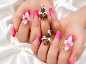 ヤバイネイル(YABAI Nail)の写真/【博多駅3分／NEWOPEN】圧倒的な美フォルムの長さ出しはお任せ☆深爪など自爪のお悩みも解決♪