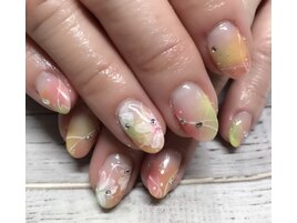 フラワーネイル