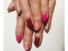 アイラッシュアンドネイル シエル(Ciel)/ピンクネイル