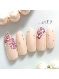 梅雨目前☆紫陽花ネイル