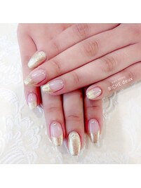 海外風ロングネイル！