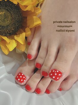 プライベート ネイルサロン マーマ(murmur)/ドットデザイン
