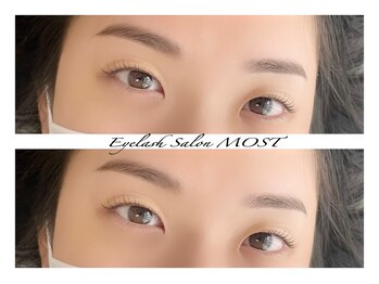 モスト(MOST)/まつげパーマ＆眉毛スタイリング