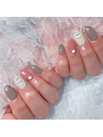 うさぎネイル♪