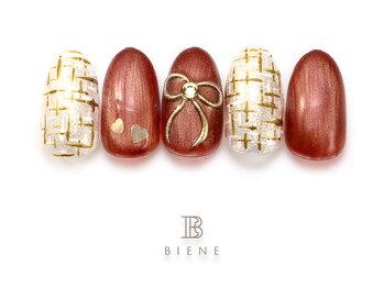 ビーネ 品川 高輪店(BIENE)/ ウィンターネイル2025-3