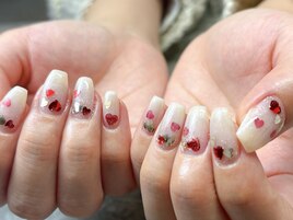 ハートホログラデネイル 浦和