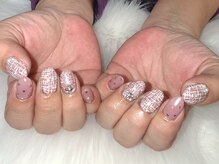 サニーサイド ウィズ マキア 茅ヶ崎店(Sunnyside with MAQUIA)/ツイードネイル♪　airi担当