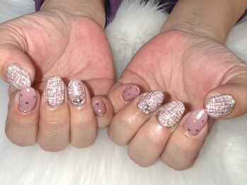 サニーサイド ウィズ マキア 茅ヶ崎店(Sunnyside with MAQUIA)/ツイードネイル♪ airi担当