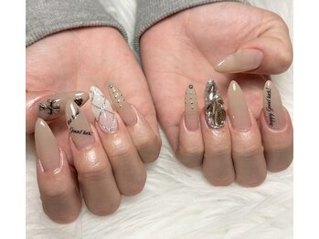 chai.仙台広瀬通店【韓国ネイル/長さだし/持ち込み/定額/スカルプ/韓国パーツ】/持ち込みデザイン