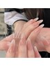長さ出し|マグネット/ミラーオロラ/チックネイル　￥13000