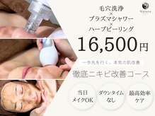 ナチュレ(Nature)の雰囲気(ニキビに徹底アプローチ!毛穴洗浄×プラズマ×ハーブで最強ケア)