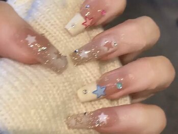 白フレンチネイル