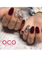 オコネイル ネイルサロンアンドスクール(OCO nail)/ツイードネイル