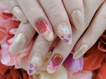 ダブルネイル(Double Nail)/【ほり】春のDC/2番