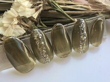 ネイルサロンアンドスクール ラフィーネ 池袋店/シンプルニュアンス◆￥7990