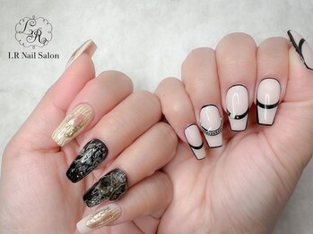 エルアールネイルサロン 梅田本店(LR)/《13500円》アート10本乗せ放題