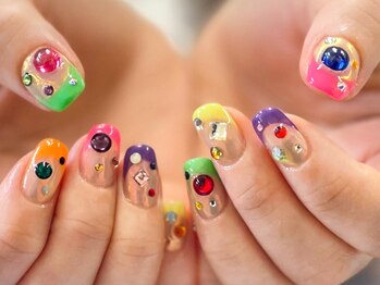 オーロラ ネオン フレンチ