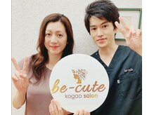 ビーキュート(be-cute)の雰囲気（有名人も多数ご来店♪写真はタレントの野々村友紀子さん）