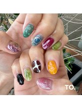 トゥーネイル バイ フォーク 仙川(To.nail byFOLK)/持ち込みデザイン
