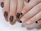 ブラックハートネイル☆