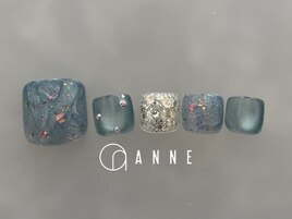 foot art design7月☆パラジェル