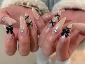 シェリーラメール 新宿店(cherie la mer)/チェックネイル