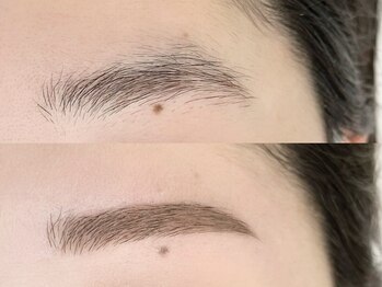 ゼム(THEM)の写真/骨格・表情・雰囲気まで見極め、理想の眉デザインをご提案。経験に裏打ちされた高技術で洗練された印象に*