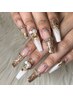 あかりん限定【アクリル スカルプ 1枚MAXまで10本】10本デザインコース￥17500