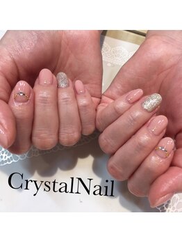 クリスタルネイル ボンベルタ橘店(CRYSTAL NAIL)/シンプルネイル
