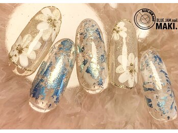 ブルージャムネイル(BLUE.JAM.nail)/キャンペーンデザイン MAKI
