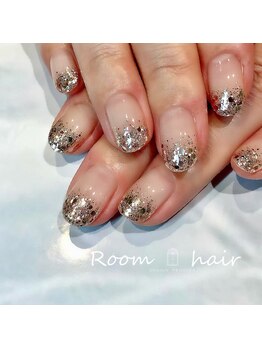 ルームヘアネイル 曙橋店(Room hair nail)/キラキラ☆ラメグラデーション