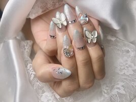 ちょうちょネイル