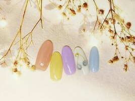 さくらんぼネイル