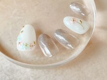 ブレスネイル(brace Nail)/シェルフラワー