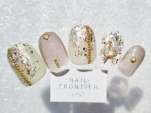 ネイルフロンティア 吉祥寺(NAIL FRONTIER)/チェーンキラキラ上品9980円