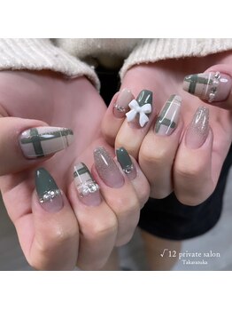 ルート12/チェック×リボン