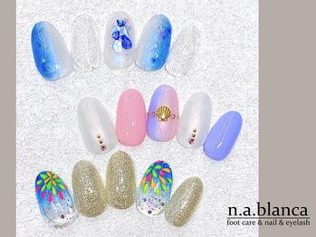 エヌエーブランカ 東白楽店(n.a.blanca)/7月限定・定額デザイン