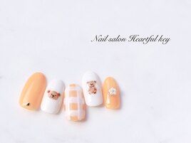 くまネイル¥10500