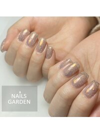 ニュアンスフラッシュネイル