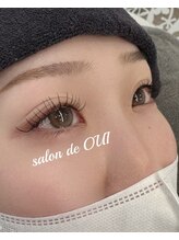 サロンドウイ(salon de OUI)/フラットラッシュ120本