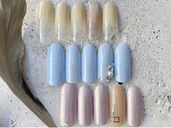 フリークネイル(FREAK Nail)の写真/【定額オフィスシンプル*7000円】やりたいデザインが見つかる♪ネイル初の方大歓迎☆ご新規様5500円~◎