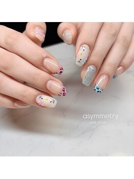 エンズネイル(O’s nail)/レオパードネイル