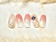 ネウィ ネイル 銀座(newi nail)/ピンクグラデーションネイル