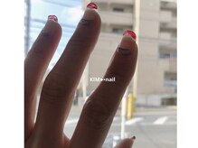 ケイアイエムネイル(KIM nail)/クリア×凸凹