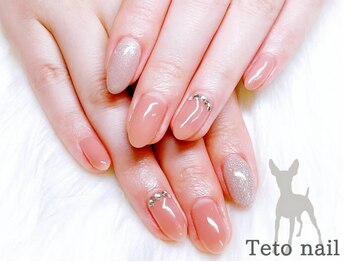 テトネイル 錦糸町(Teto nail)の写真/【錦糸町エリアのプライベートサロン】うる艶仕上げ♪大人上品ネイル・オフィスネイルならTeto nailへ☆